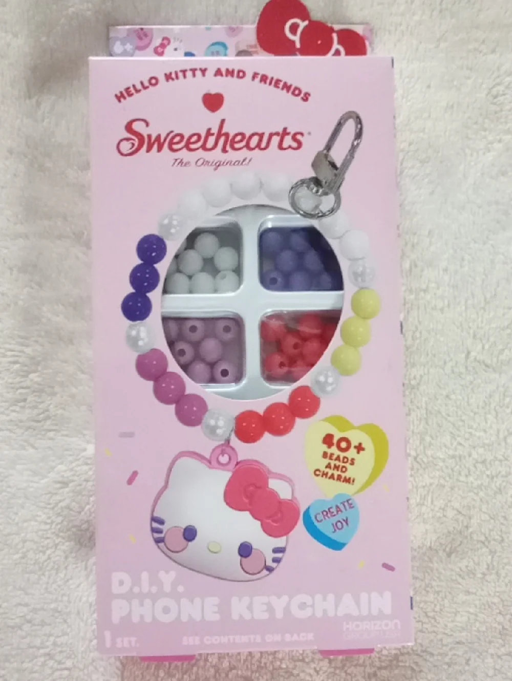 BUNDLE LOTTIE LONDON SWEET DRIZZLE + SPAT + HELLO KITTY D.I.Y. PHONE KEY CHAIN!